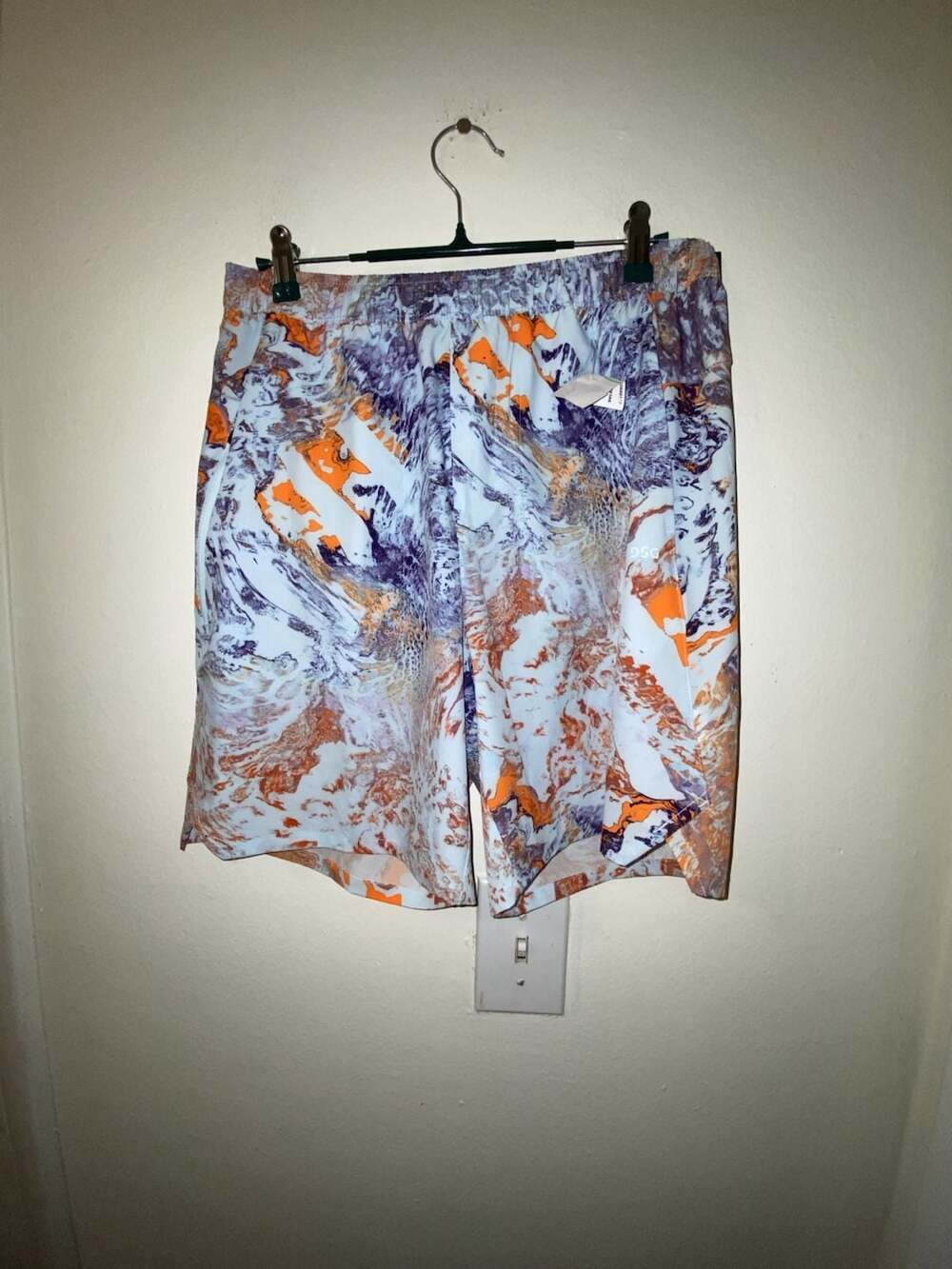 DSG 8 Agility Short Size S Flex Dye Multi Athletic Print